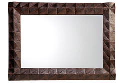 Picture of Double Fan Handcrafted Mirror