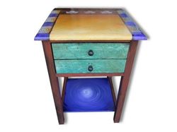 Hand Painted End Table 2