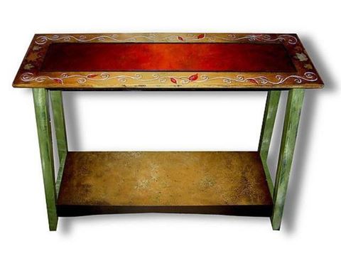 Hand Painted Sofa Table 3