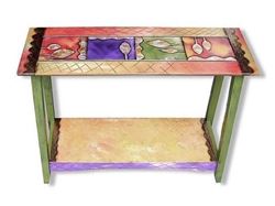Hand Painted Entry Table 1